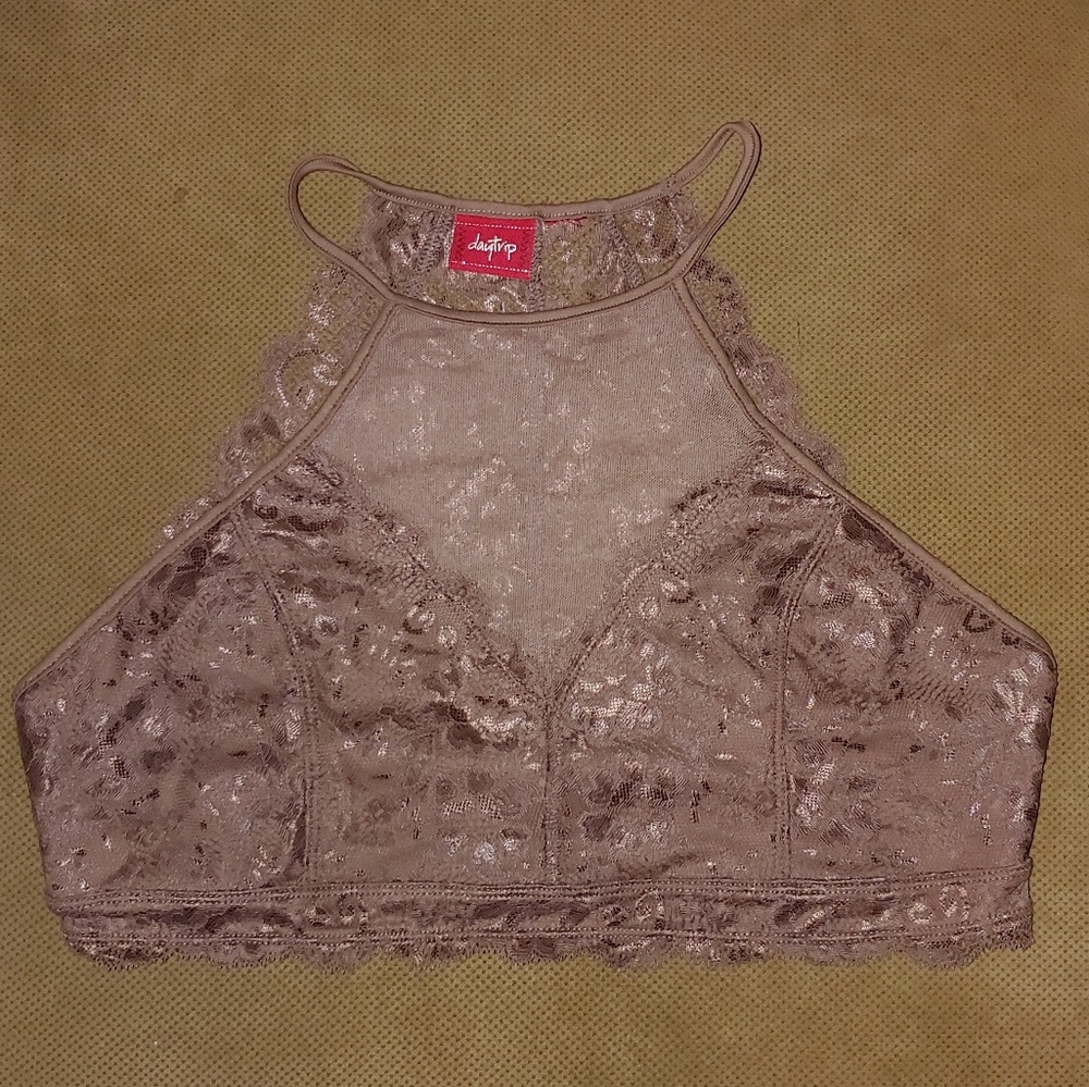 Daytrip lacy bralette. Size LG.